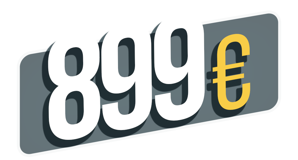 Prezzo 899€